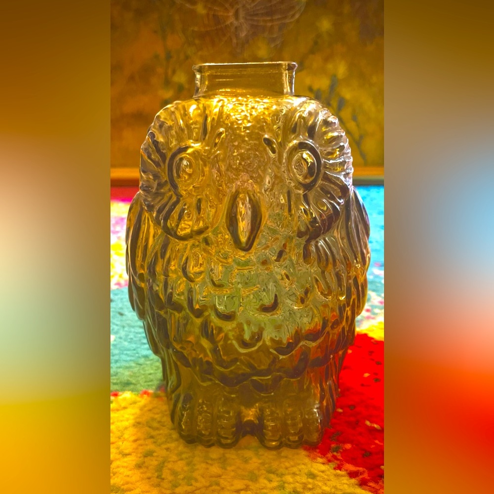 Vintage “Wise Old Owl” piggy bank